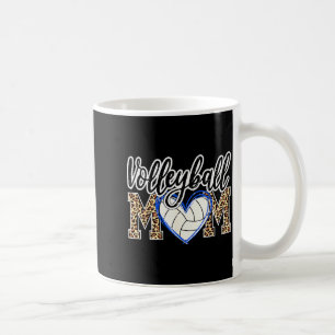 Lustiges Spiel Frauen Volleyball Leopard Ball Mama Kaffeetasse