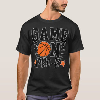 Lustiges Spiel für Basketball im Vorschulalter T-Shirt