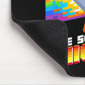 Lustiges Spiel Humor Meme Mach Hühner-Pixel-Art  Mousepad (Ecke)