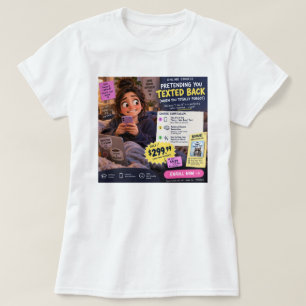 Lustiges Spotify-Playlist-Stalker-Online-Kurs-T-Sh T-Shirt