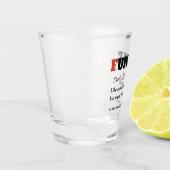 Lustiges Sprichwort - Funcle lustiger Onkel Schnapsglas (Links)