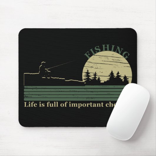 lustiges Sprichwort Mousepad (Mit Mouse)