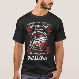 Lustiges Sprichwort zum Eisfischen T-Shirt