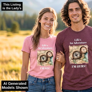 Lustiges Spruch-Paar-Shirt Frauen-Version Tri-Blend Shirt