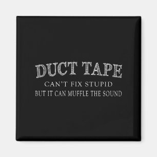 Lustiges Spruch T-Shirt Klebeband Kann Stud Nicht Magnet