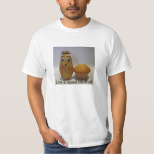 Lustiges Spud (Hengst) Muffin T-Shirt