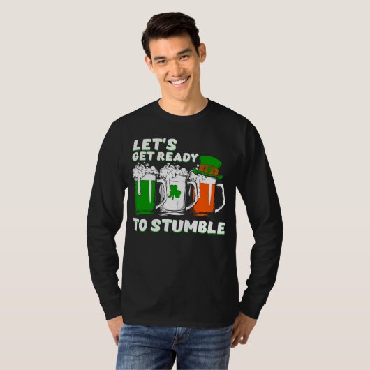 Lustiges St.Patrick’s Day für Männer T-Shirt (Vorne ganz)
