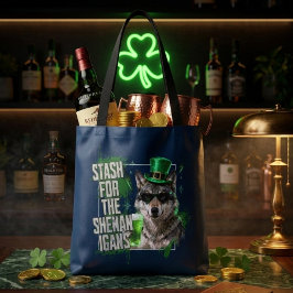 Lustiges St. Patricks Day Versteck für Schabernack Tasche