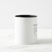 Lustiges Sternzeichen Krebs Definition Tasse (Zentrum)