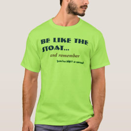 Lustiges Stoat Weasel-Waldtierkomödien-Grün T-Shirt
