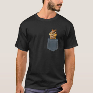 Lustiges Streifenhörnchen-Shirt - Streifenhörnchen T-Shirt