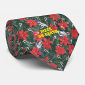 Lustiges Stück auf Erdprogewehr-Weihnachten Krawatte (Gerollt)