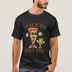 Lustiges Stück Pizza Italien Liebhaber Witze Worts T-Shirt