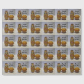 Lustiges Stud/Spud Muffin Geschenkpapier (Flach)
