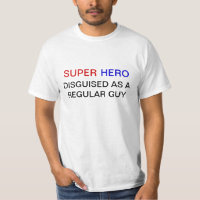Lustiges Superheld-T-Shirt