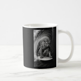 Lustiges Surfen Bigfoot Meer Selfie Auf Surfboard  Kaffeetasse
