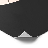 Lustiges Sushi-Katzen-Roll-Modell Poster (Ecke)