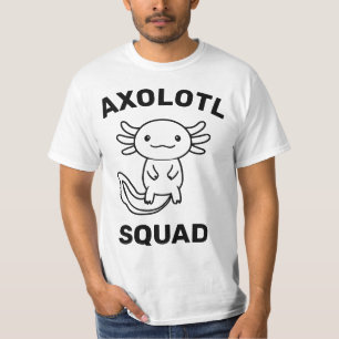 Lustiges süßes Axolotl-Squad-Party einstellbar bla T-Shirt