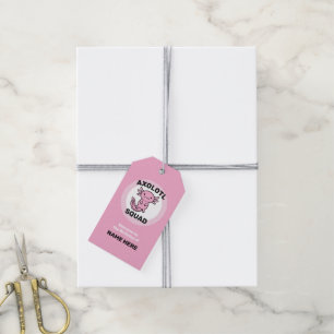 Lustiges süßes Axolotl-Team benutzerdefiniert edit Geschenkanhänger