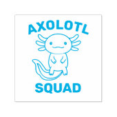 Lustiges süßes Axolotl-Team benutzerdefiniert edit Permastempel (Design)