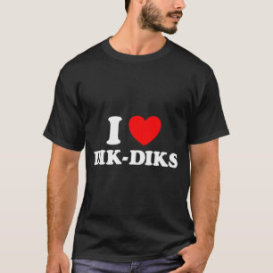 Lustiges Süßes Dikdik Lieblingstier Kleines Antilo T-Shirt