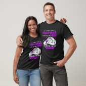 Lustiges Süßes Faultier Einhorn Ich leide an Fibro T-Shirt (Unisex)