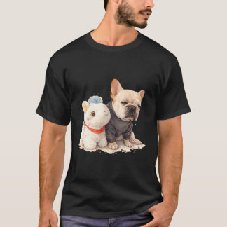 Lustiges süßes Französische Bulldogge Hund Mama T-Shirt