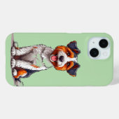 Lustiges Süßes Hund Design Süßer Welpe Case-Mate iPhone Hülle (Rückseite (Horizontal))
