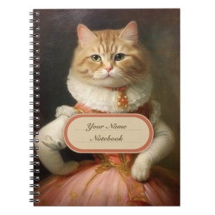 Lustiges süßes Katzen Notizbuch Notizblock