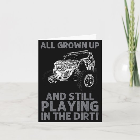 Lustiges Sxs-Design für Männer Frauen Offroading U Karte (Vorderseite)