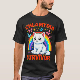 Lustiges T-Shirt Chlamydien-Überlebender Sarkastis
