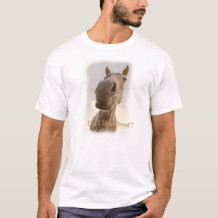 Lustiges T-Shirt der Männer Pferde