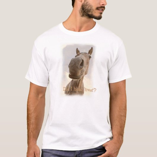Lustiges T-Shirt der Männer Pferde (Vorderseite)