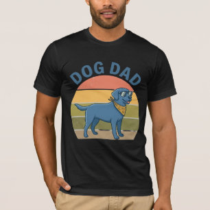 Lustiges T-Shirt für Hunde-Väter   Ich arbeite har
