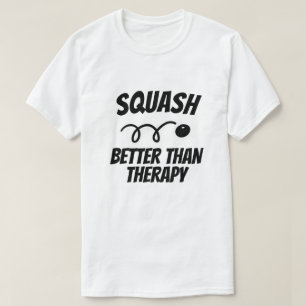 Lustiges T-Shirt für Squashspieler oder -trainer