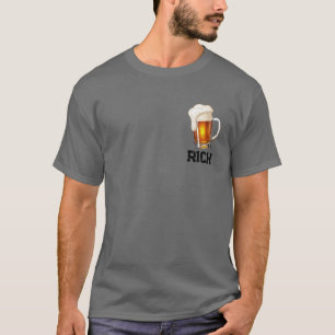 Lustiges T-Shirt für Zimmerleute: Zweimal messen,