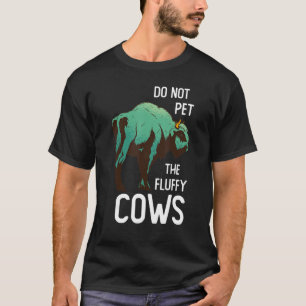 Lustiges T-Shirt mit Aufschrift 'Nicht die flausch