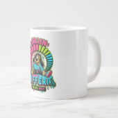 Lustiges T-Shirt mit Brain Buffering Jumbo-Tasse (Vorderseite Rechts)