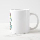 Lustiges T-Shirt mit Brain Buffering Jumbo-Tasse (Rechts)