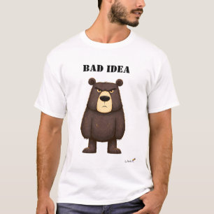 Lustiges T-Shirt mit grummeligem Bären - Schlechte