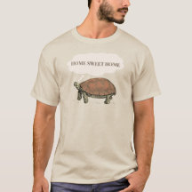 Lustiges T-Shirt mit Schildkröte