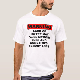 Lustiges T-Shirt mit Spruch über Gedächtnisverlust