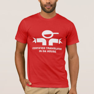 Lustiges T-Shirt mit Zitat für Übersetzer