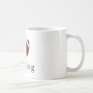 Lustiges T-Shirt Nähen Fußball Kaffeetasse