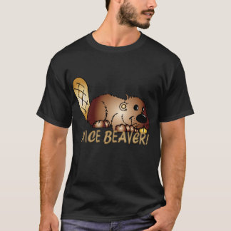 Lustiges T-Shirt Nizza Biber - niedlicher