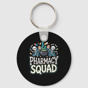 Lustiges T-Shirt Pillen Apotheke Apotheker Squad H Schlüsselanhänger