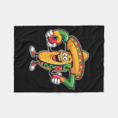 Lustiges Taco 67 Meme Cinco de Mayo Fiesta-Design  Fleecedecke (Vorderseite (Horizontal))