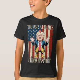 Lustiges Taco-Trump-Hemd kneift immer aus T.a.c.o- T-Shirt
