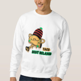 Lustiges Taco-Wortspiel-T-Shirt Sweatshirt