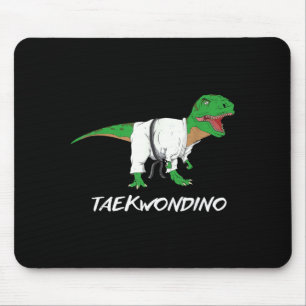 Lustiges Taekwondo T Rex Dinosaur Süße Kampfsporta Mousepad